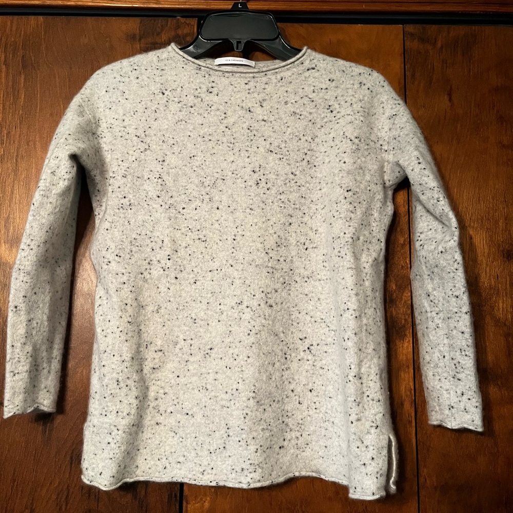 Nordstrom Signature Cashmere Speckled Sweater